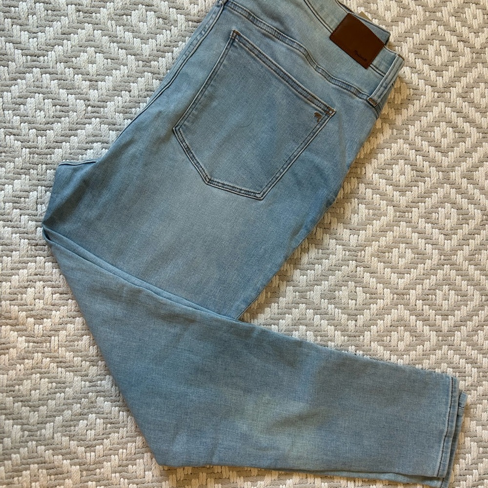 Madewell 11" High-Rise Roadtripper Authentic Jeans in Meade Wash size 33 - Picture 12 of 13
